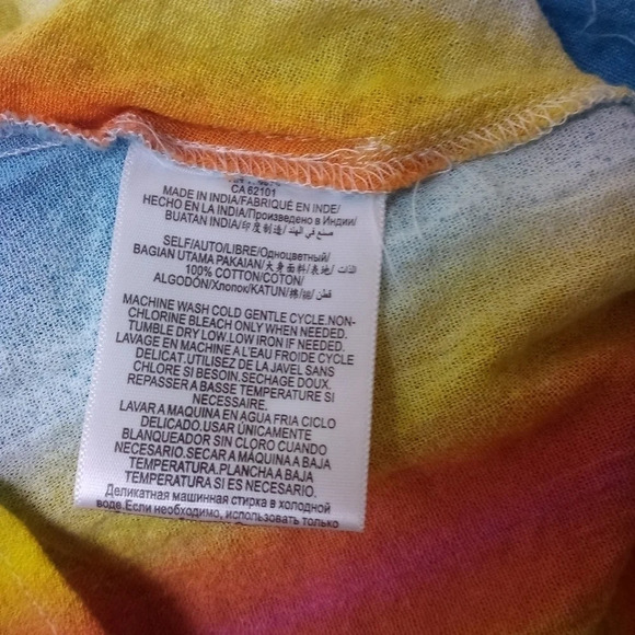 BCBGeneration Faded Striped Off The Shoulder Top - Picture 5 of 6